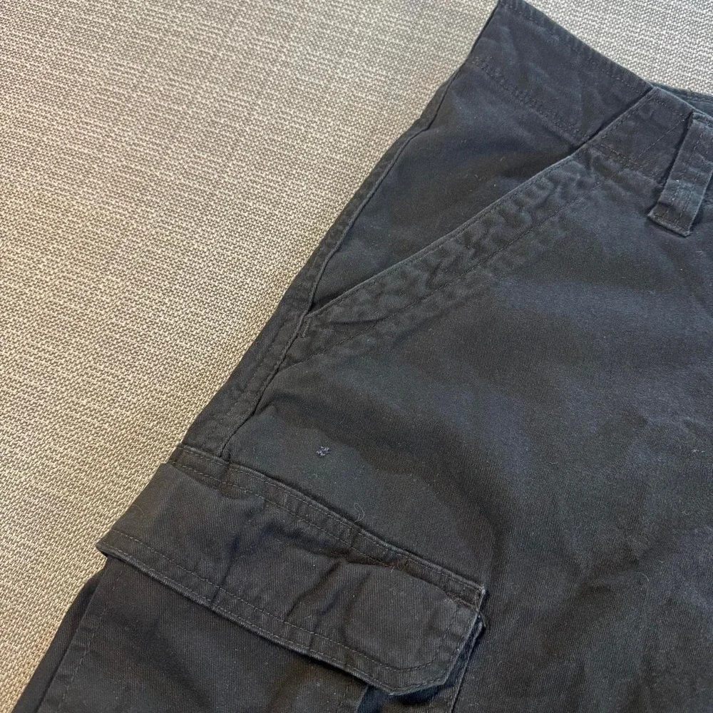 Wrangler black cargo shorts men's size 38
